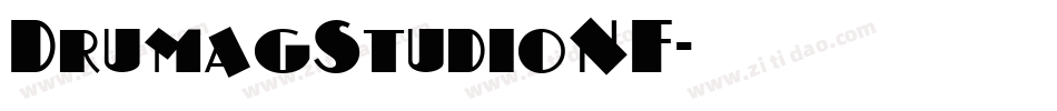 DrumagStudioNF字体转换