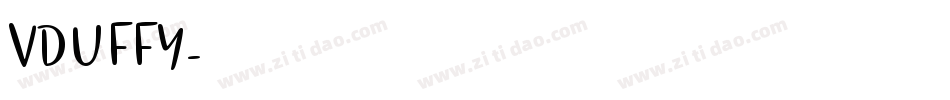 VDUFFY字体转换