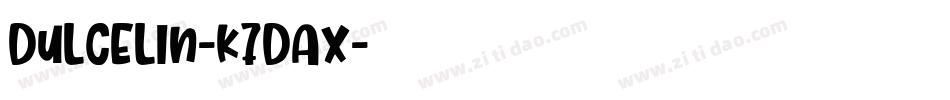 Dulcelin-K7dAX字体转换