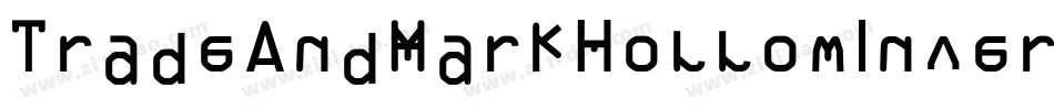 TradeAndMarkHollowInverse-lg9a0字体转换 TradeAndMarkHollowInverse-lg9a0字体转换