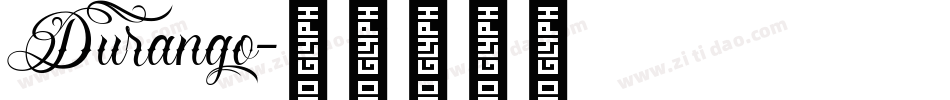 Durango字体转换