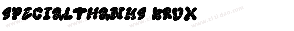 SpecialThanks-BRDx字体转换