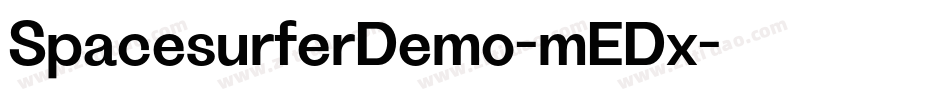 SpacesurferDemo-mEDx字体转换