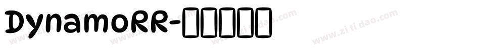 DynamoRR字体转换