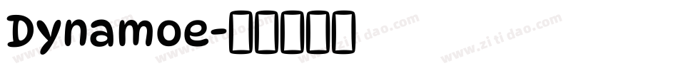 Dynamoe字体转换