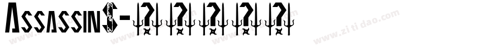 Assassin$字体转换