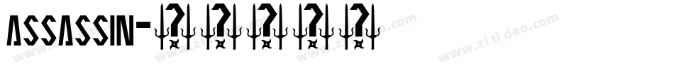 assassin字体转换