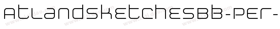 AtlandsketchesBb-PEr字体转换