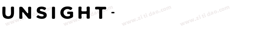Unsight字体转换