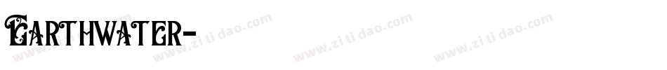 Earthwater字体转换