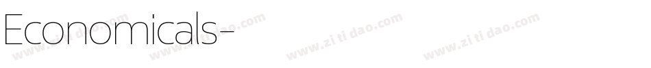 Economicals字体转换 Economicals字体转换