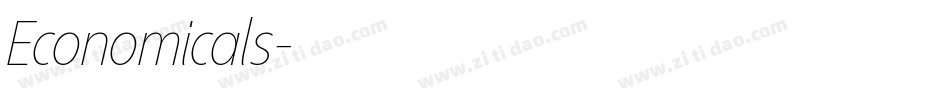 Economicals字体转换 Economicals字体转换