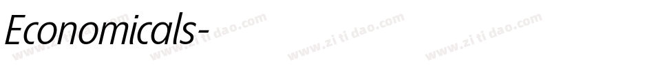 Economicals字体转换 Economicals字体转换