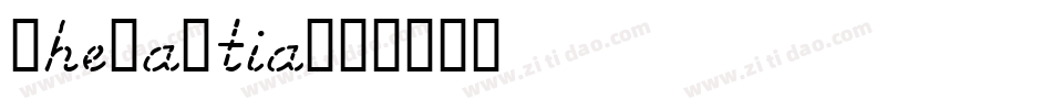 Shedaytia字体转换