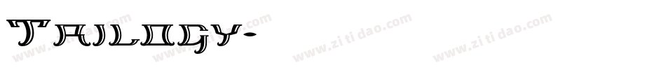Trilogy字体转换