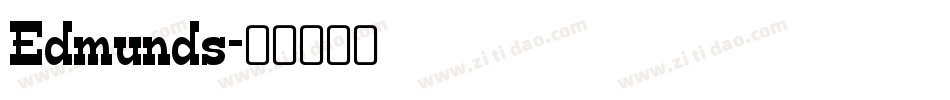 Edmunds字体转换