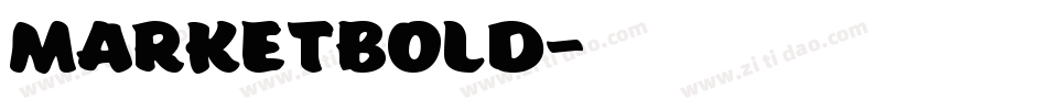 MarketBold字体转换