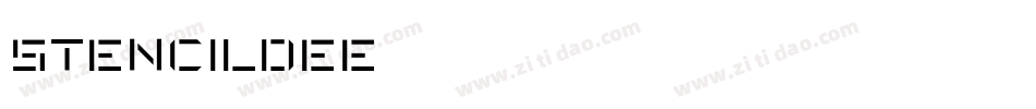 StencilDEE字体转换