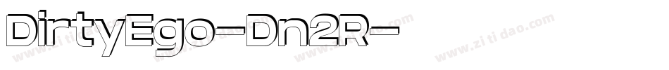 DirtyEgo-Dn2R字体转换