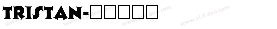 Tristan字体转换