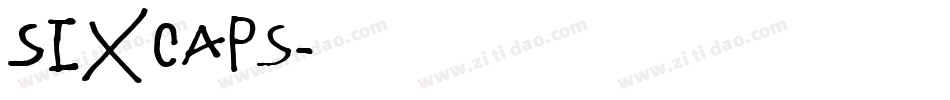 SixCaps字体转换
