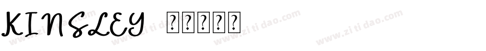 KINSLEY字体转换