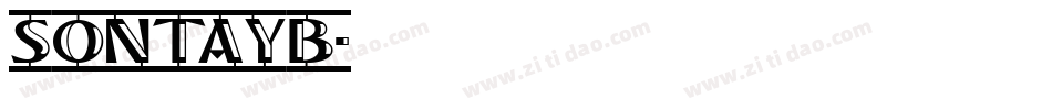 SONTAYB字体转换