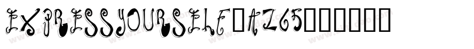 ExpressYourself-aZ65字体转换