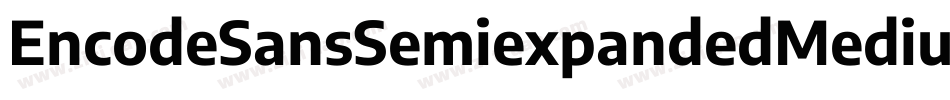 EncodeSansSemiexpandedMedium-EKAe字体转换