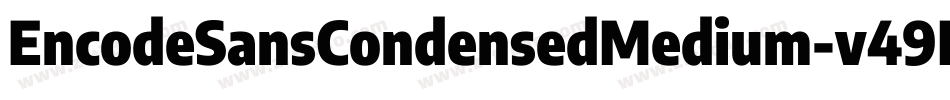 EncodeSansCondensedMedium-v49M字体转换