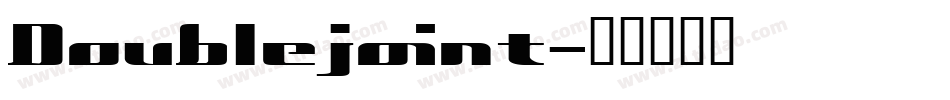 Doublejoint字体转换