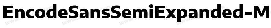 EncodeSansSemiExpanded-Medium字体转换