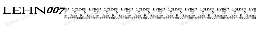 LEHN007字体转换