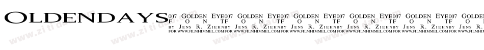 Oldendays字体转换