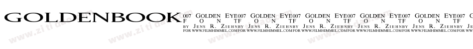 goldenbook字体转换