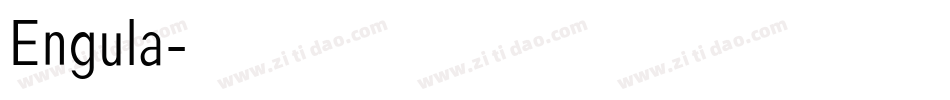 Engula字体转换