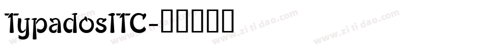 TypadosITC字体转换
