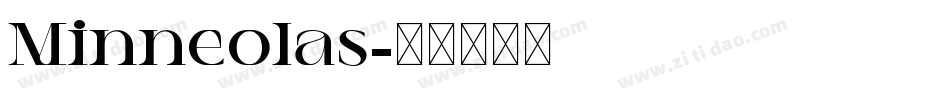 Minneolas字体转换