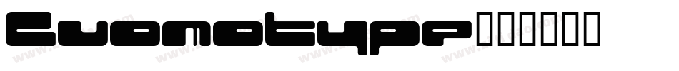 Cuomotype字体转换