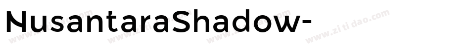 NusantaraShadow字体转换