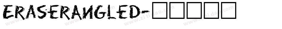 EraserAngled字体转换