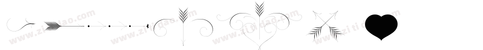 Fleurons(1)字体转换