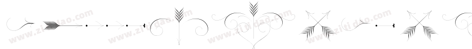 FleuronsGranjon字体转换