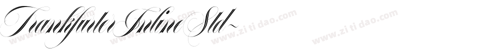 FrankfurterInlineStd字体转换