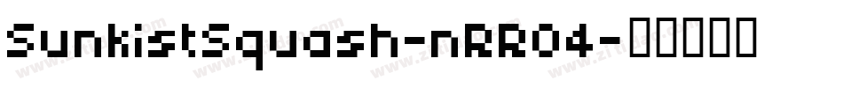 SunkistSquash-nRR04字体转换