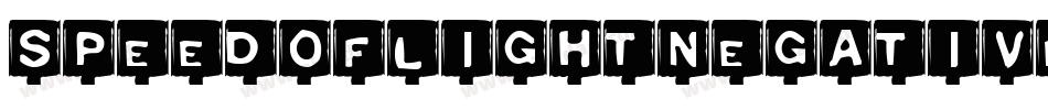 SpeedofLightNegative字体转换