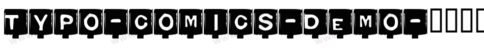 TYPO-COMICS-DEMO字体转换