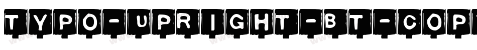 Typo-Upright-BT-copy-2字体转换