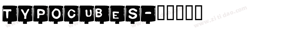 TypoCubes字体转换