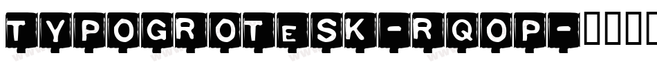 TypoGrotesk-rqop字体转换